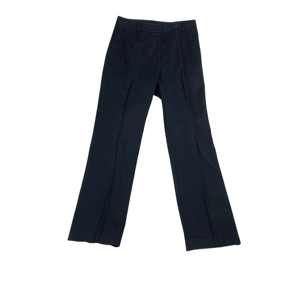 Vtg 90s Karen Kane Black Dress Pants Sz 10 Tailored High Rise Straight Leg SALE